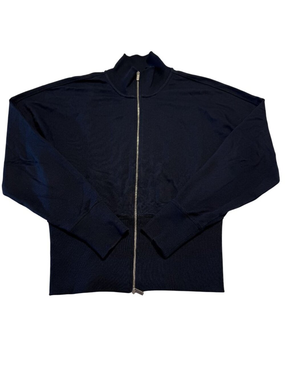 Sweaty Betty Dark Blue Two-Way Zip Jacket Women's Size 10